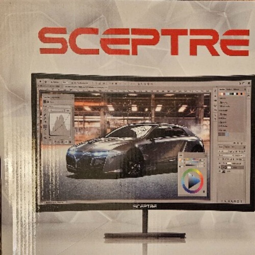 SALE!! Spectre 27" Curved Computer Monitor 1920 x 1080 Full HD 75Hz, 1500R curve - Picture 3 of 8